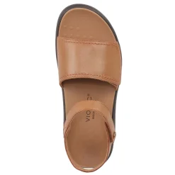New Vionic Women's , Awaken Sandal Brown Leather