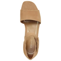Outlet Vionic Women's , Chardonnay Sandal Brown Suede