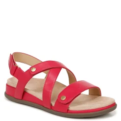Online Vionic Women's , Cypress Sandal Viva Magenta Pink Leather