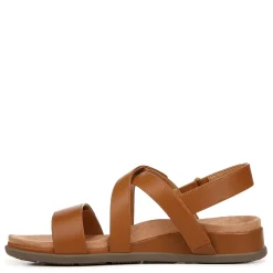 Clearance Vionic Women's , Cypress Sandal Tan Brown Leather