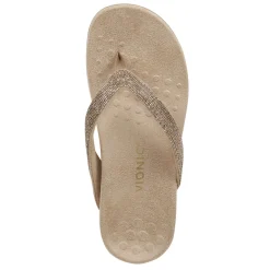 Clearance Vionic Women's , Dillon Shine Sandal Champagne