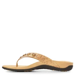 Vionic Women's , Floriana Thong Gold Cork