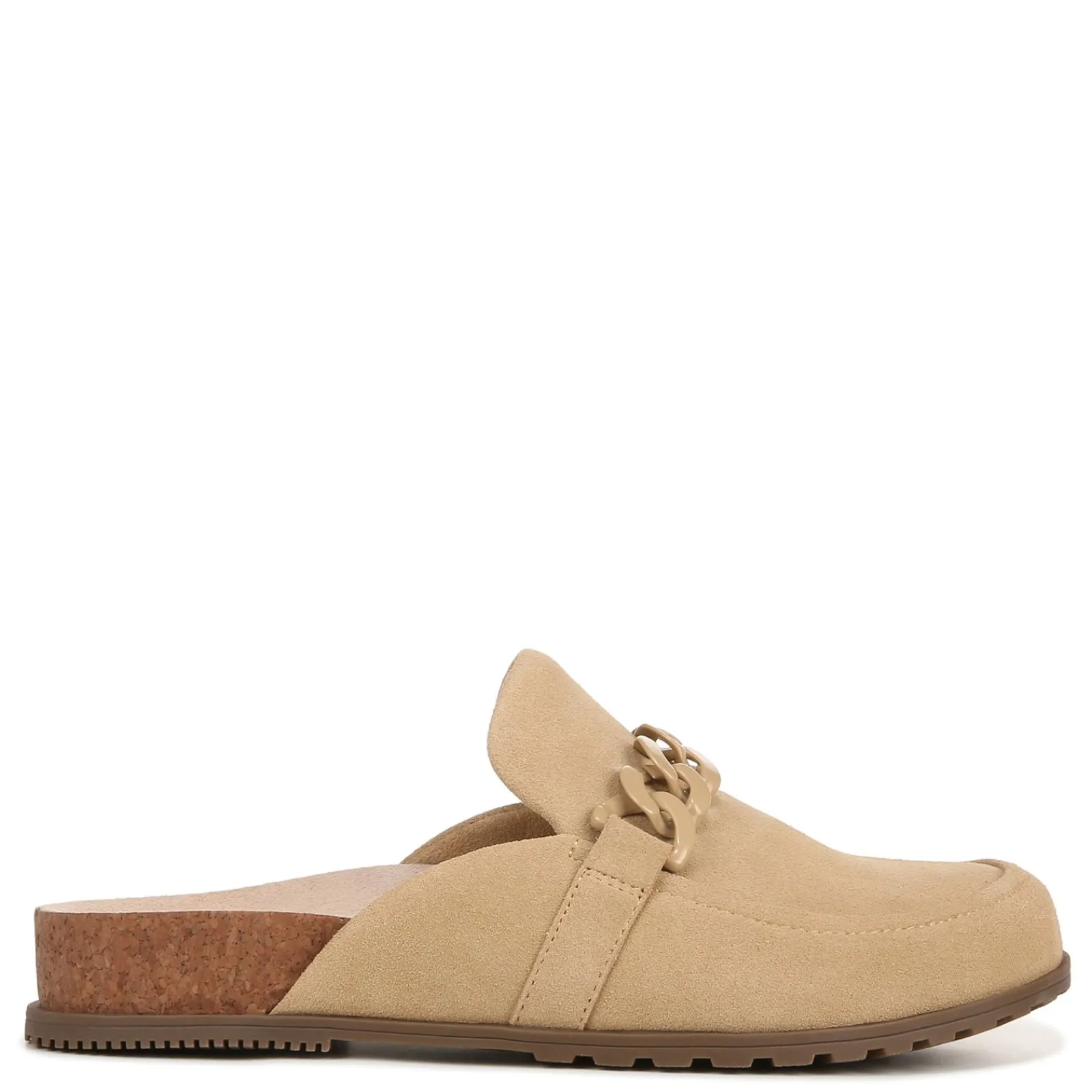 New Vionic Women's , Georgie Clog Sand Suede