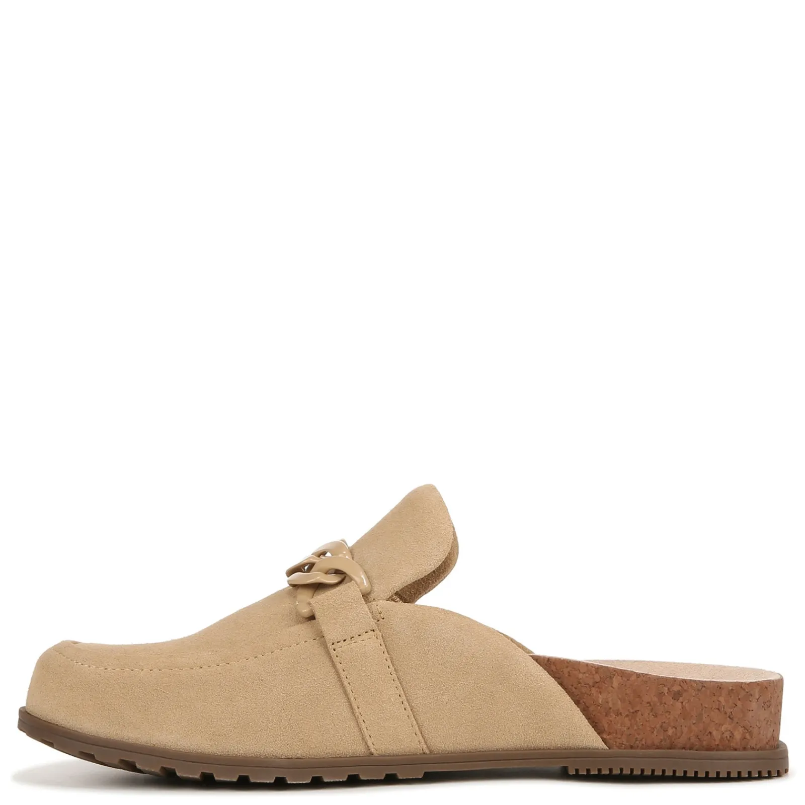 New Vionic Women's , Georgie Clog Sand Suede