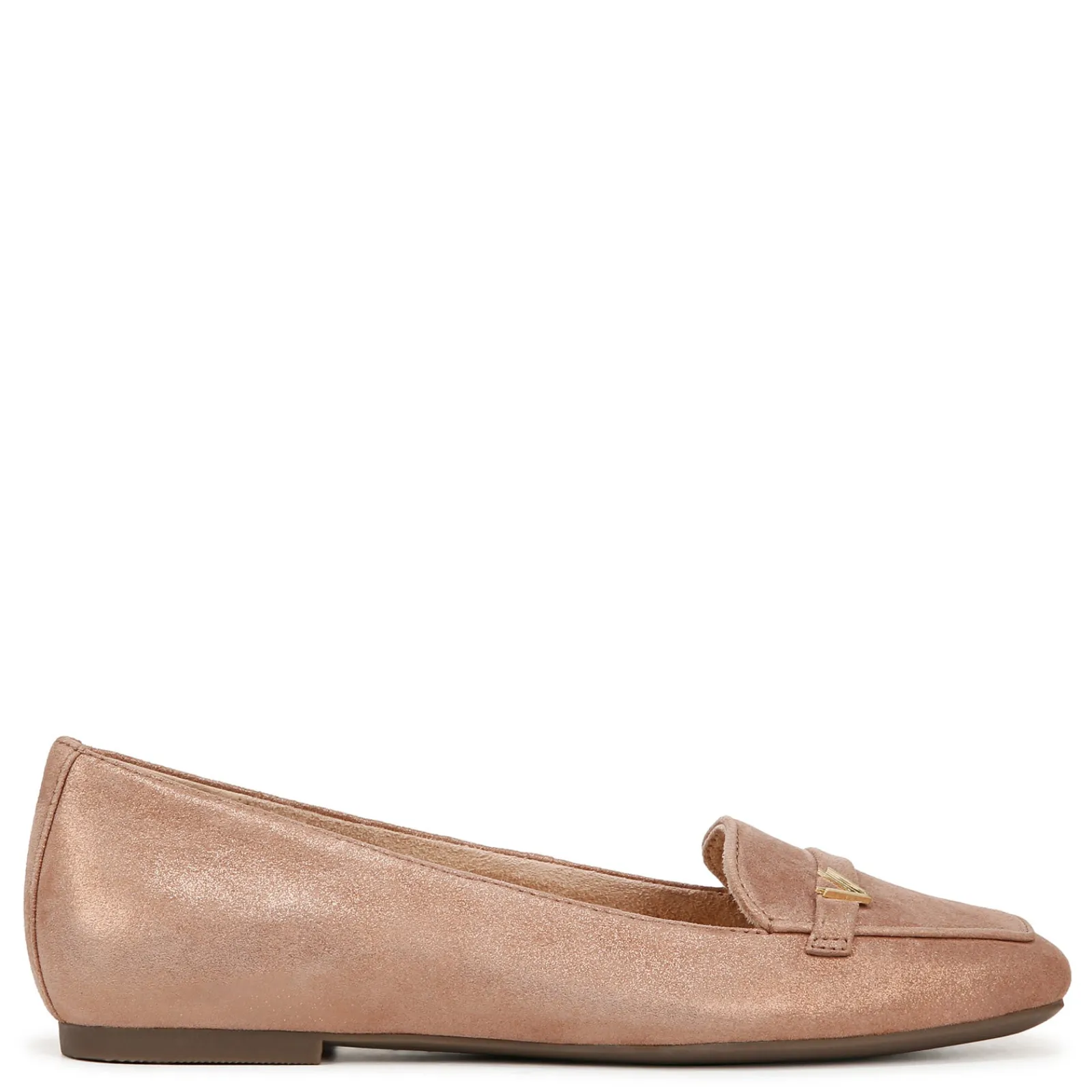 Discount Vionic Women's , Hayes Flat Polluted Rose Gold Leather