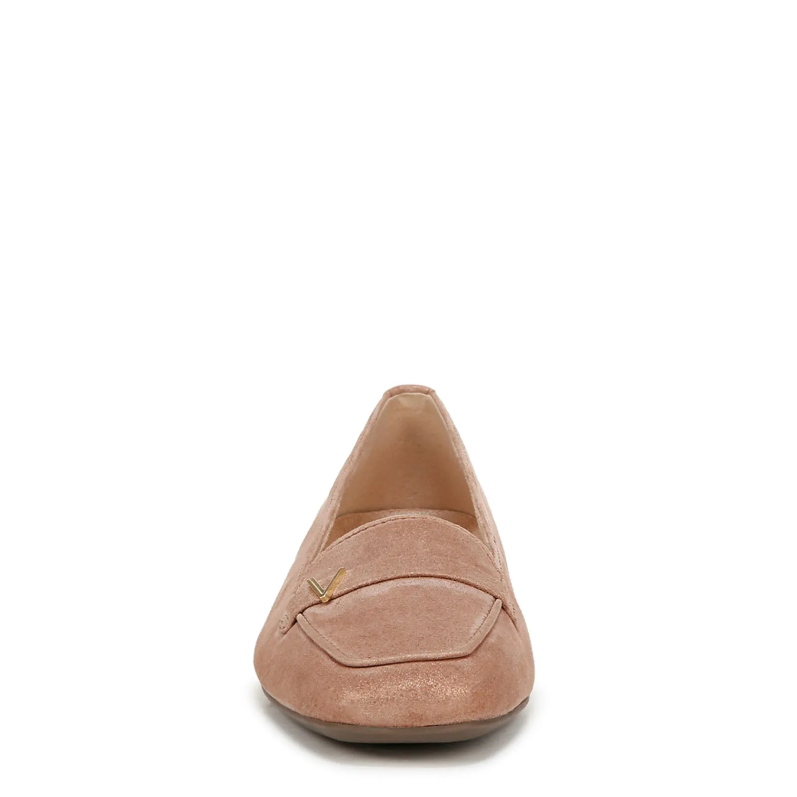 Discount Vionic Women's , Hayes Flat Polluted Rose Gold Leather