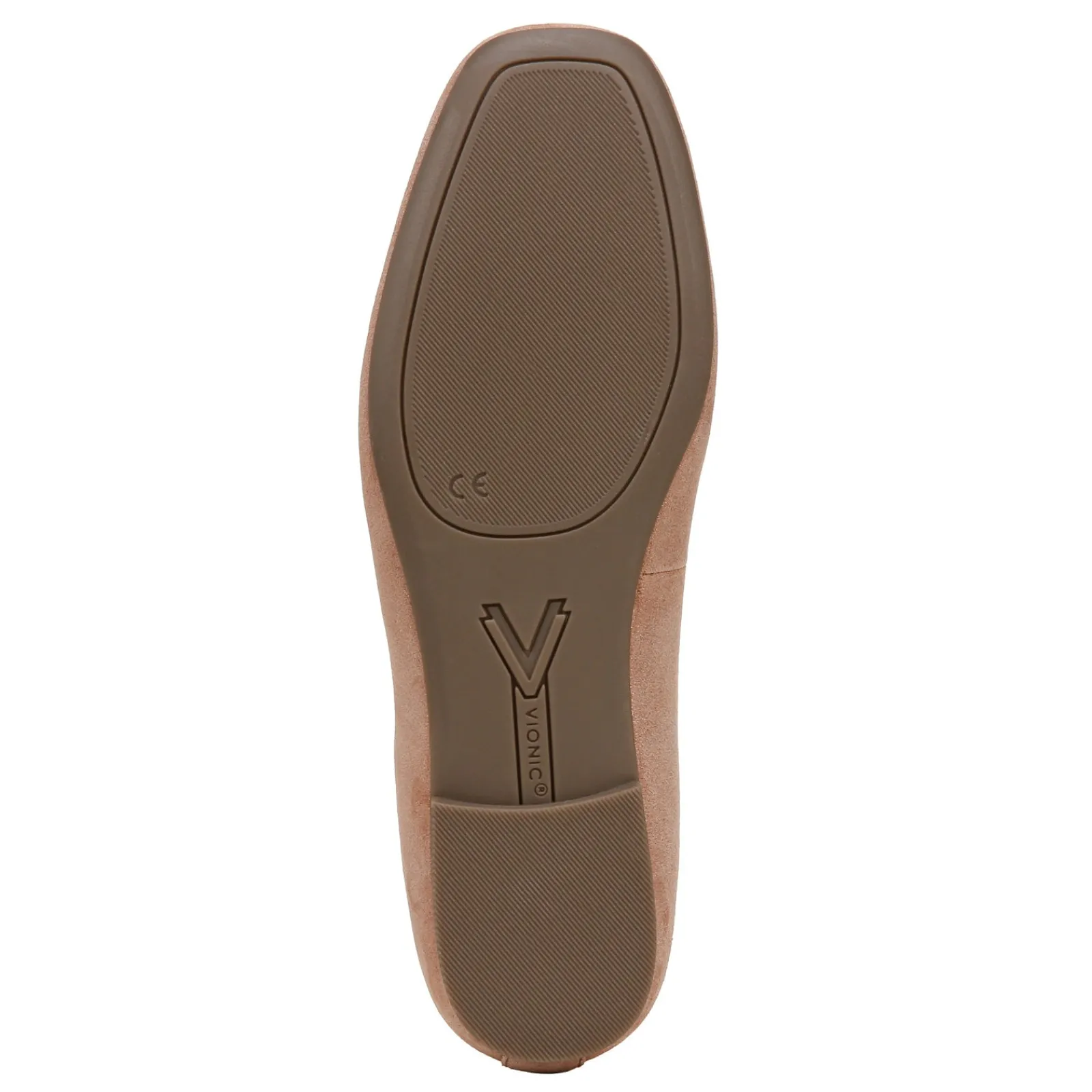 Discount Vionic Women's , Hayes Flat Polluted Rose Gold Leather