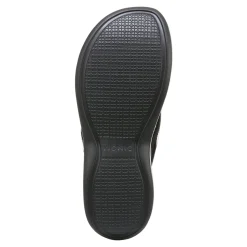 New Vionic Women's , High Tide Sandal Solid Black