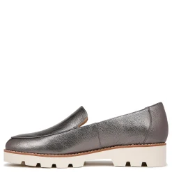 Discount Vionic Women's , Kensley Loafer Pewter Metallic Leather