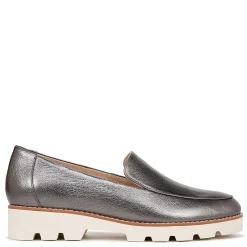 Best Vionic Women's , Kensley Loafer Pewter Metallic Leather