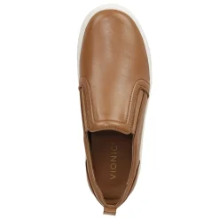 Outlet Vionic Women's , Kimmie Sneaker Tan Leather