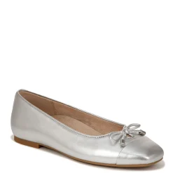 Outlet Vionic Women's , Klara Flat Silver Metallic Leather