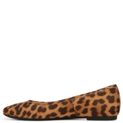 Clearance Vionic Women's , Orinda Flat Tan Brown Suede