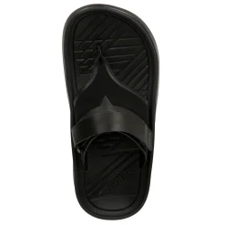 Discount Vionic Women's , Restore II Sandal Black Faux Leather