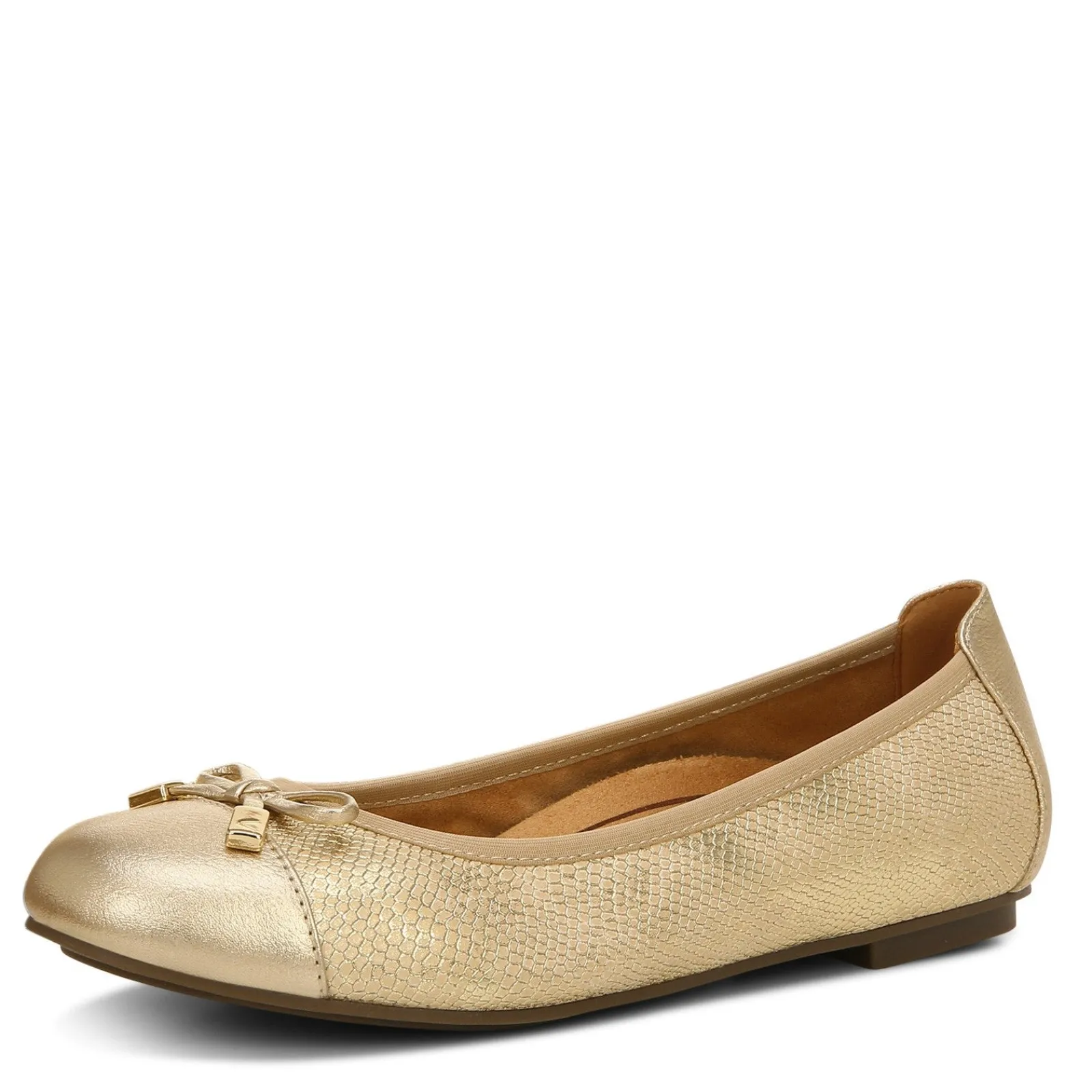 Sale Vionic Women's , Spark Minna Flat Gold