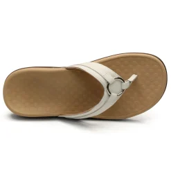 Online Vionic Women's , Tide Aloe Sandal White