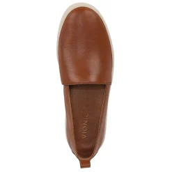 Clearance Vionic Women's , Uptown A-Line Slip-On Tan