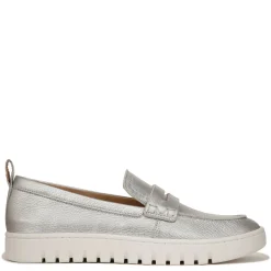 Best Vionic Women's , Uptown Loafer Silver Metallic Leather