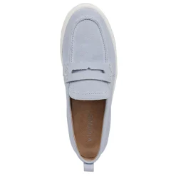 Clearance Vionic Women's , Uptown Loafer Blue Suede