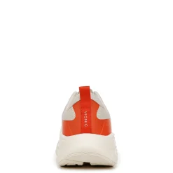 Hot Vionic Women's , Walk Max Sneaker Cream/Tangerine Tango White Pu