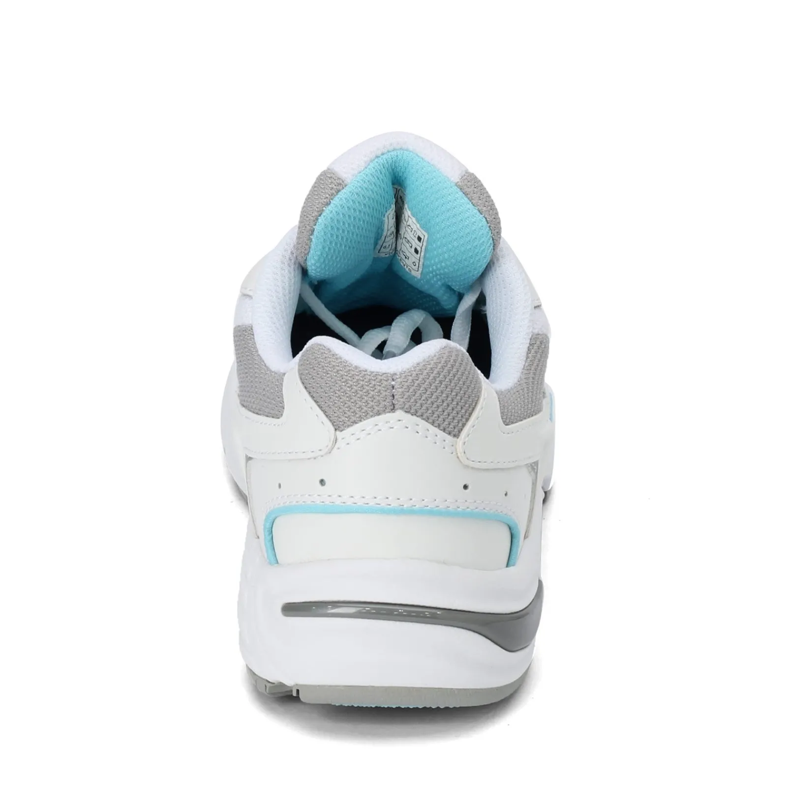 Sale Vionic Womens , Walker Classic Sneaker White And Blue Leather
