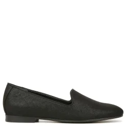 New Vionic Women's , Willa Flat Black Metallic