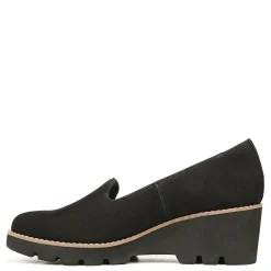 Sale Vionic Women's , Willa Wedge Slip-On Black Suede