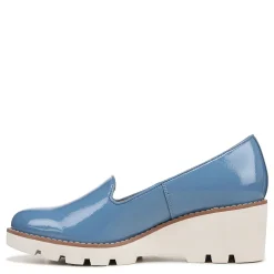 Outlet Vionic Women's , Willa Wedge Slip-On Blue Patent Leather