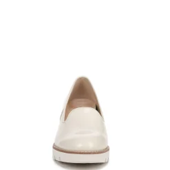 New Vionic Women's , Willa Wedge Slip-On White Patent Leather