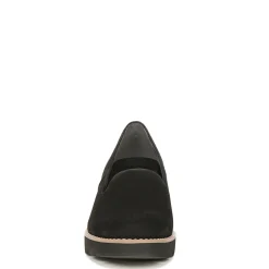 Discount Vionic Women's , Willa Wedge Slip-On Black Suede