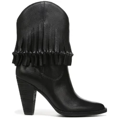 New Zodiac Women's , Donna Boot Black Leather